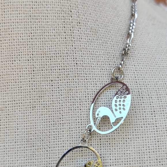 🦆 Wild Byrde Loon Cutout Necklace - Picture 4 of 8